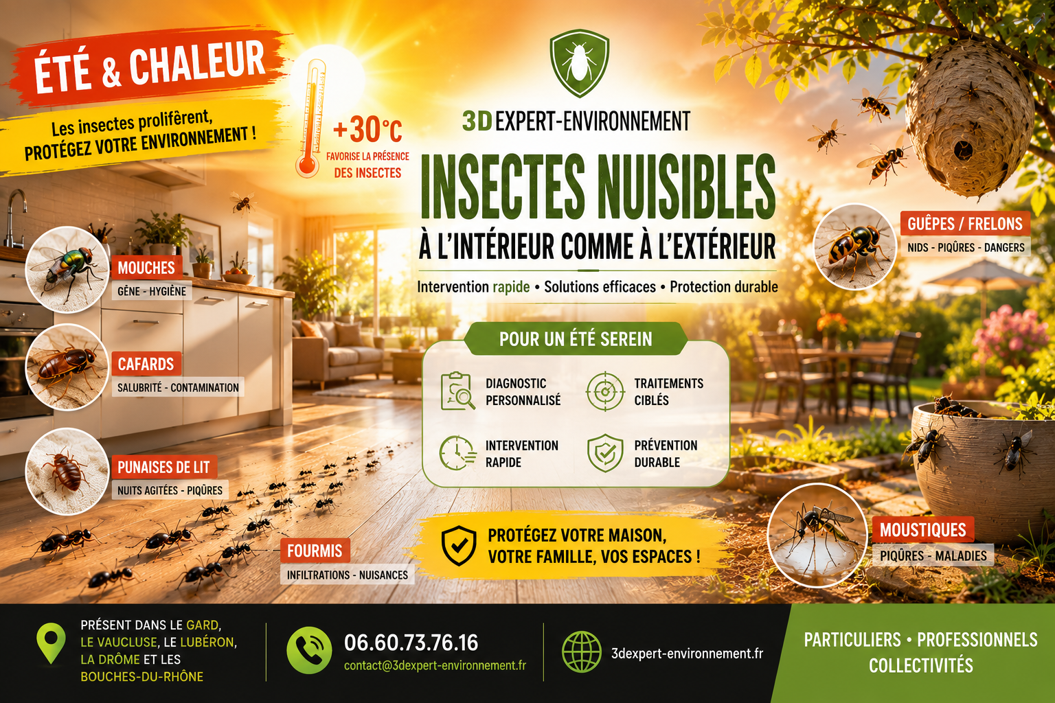 Protection contre les insectes nuisibles